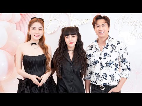 Saka Trương Tuyền Và Hồ Việt Trung Cùng Nhau Đi Dự Sinh Nhật Bầu Show Bảo Trâm