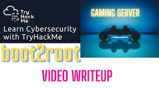 Gamingserver Writeup | Tryhackme