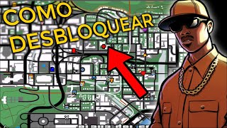 Como desbloquear todas as cidades e lojas do Gta San Andreas na Intro 