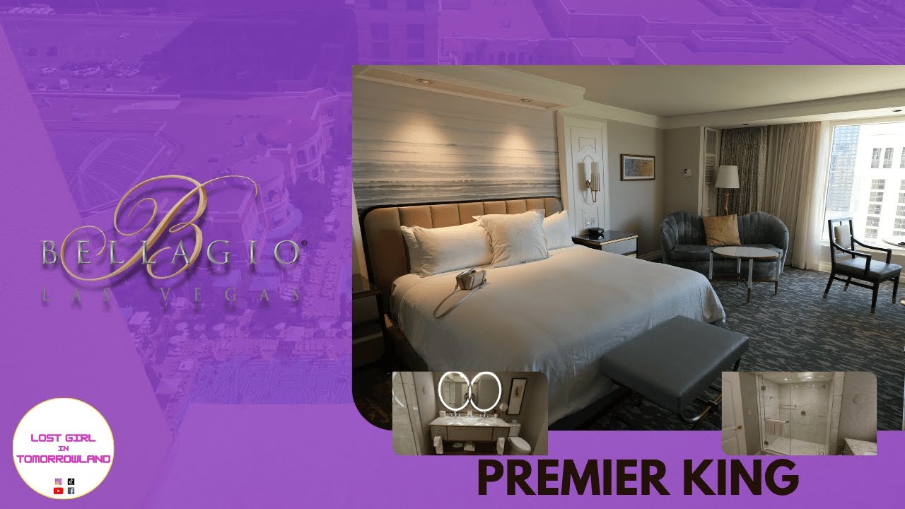 Staying at the Bellagio Las Vegas in the Cheapest Room | Premier King Room
