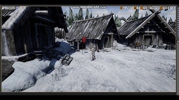 UE4 Viking RPG - 1st level. Part #1