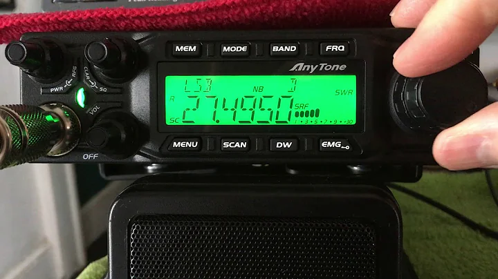 Anytone 6666 Using VFO Mode