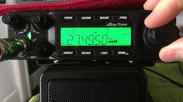 Anytone 6666 Using VFO Mode