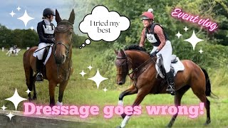 Eventing Vlog We Get Placed Despite The Dressage Meltdown
