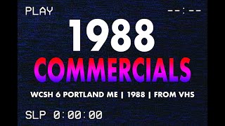 Download Lagu WCSH-6 Portland Commercials – 1988 (NBC Maine TV Ads \u0026 Promos) MP3