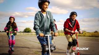 Razor E90 & E100 Electric Scooter TV advertisement UK