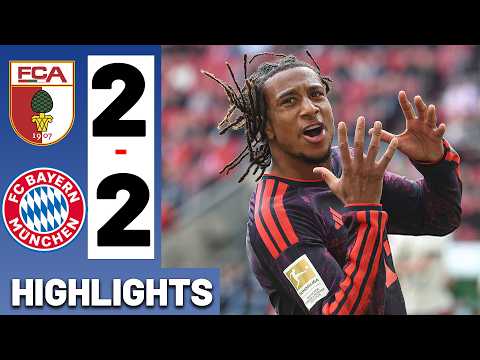 Augsburg vs Bayern Munich 2-2 • NEUER EMBARRASING - Highlights Bundesliga 26/27