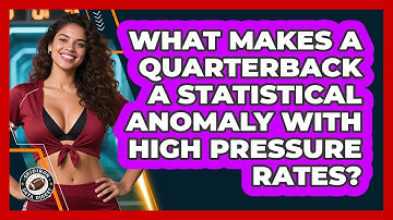 What Makes A Quarterback A Statistical Anomaly With High Pressure Rates? - Gridiron Data Digest