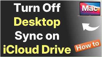Turn off Desktop & Documents Sync in iCloud on Mac