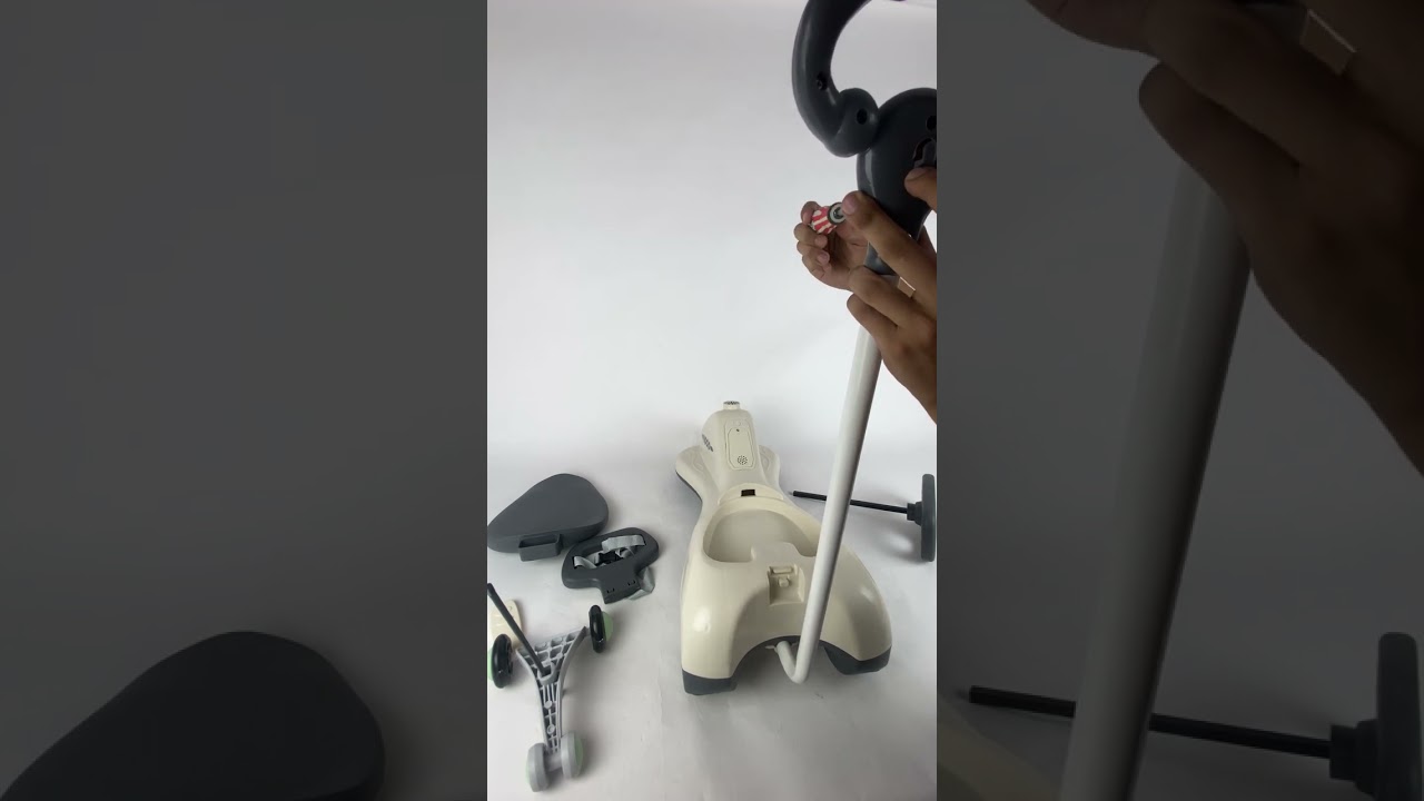 TodsNTeens Wiggle Car push-on with Parental Handle Assembling Video