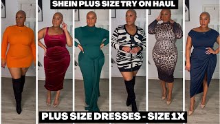 SHEIN Curve Plus Size Haul | Curvy Girl Approved Dresses | Size 1x