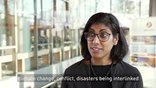 Linking the Paris Agreement, Sendai Framework and SDGs - Interview with Janani Vivekananda