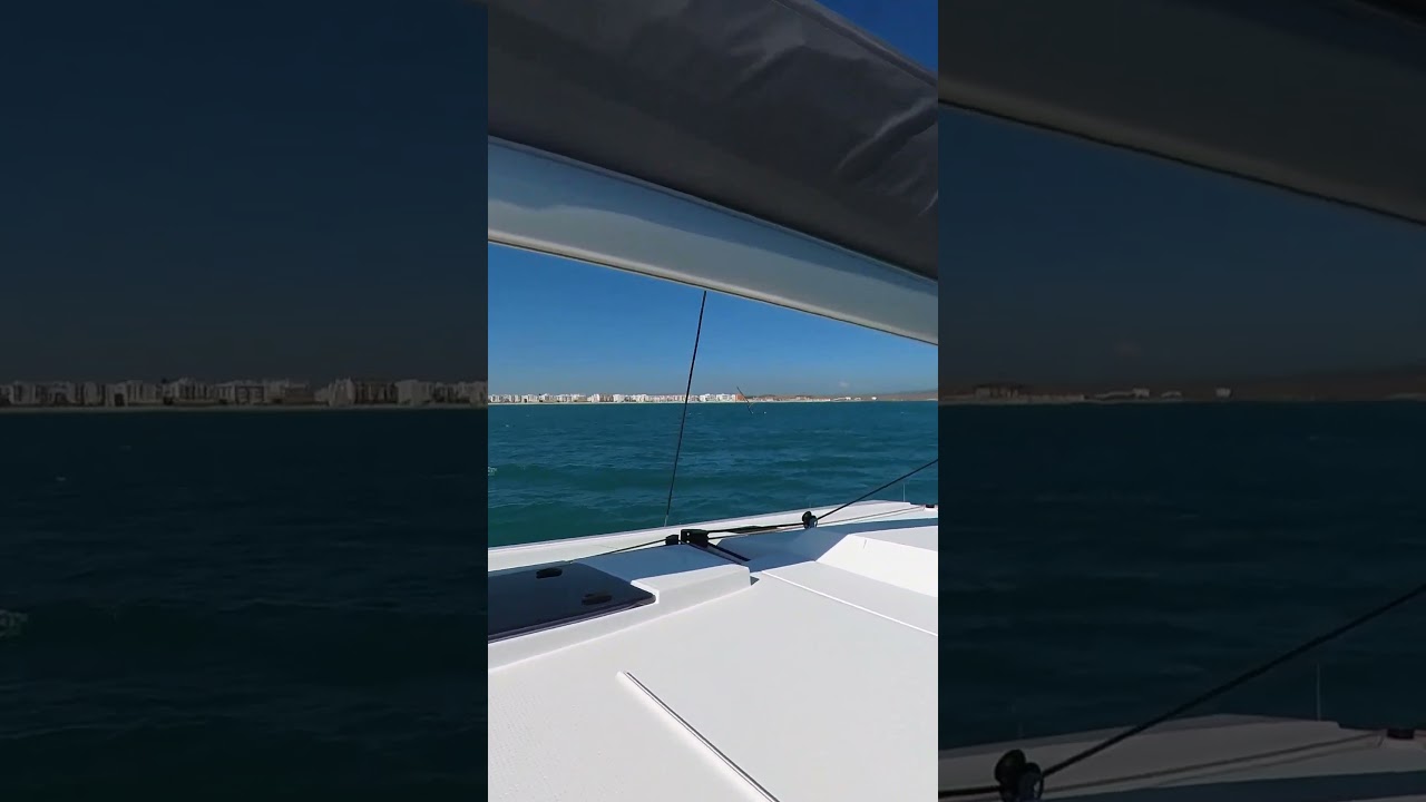 Velero hundido por ataque de Orcas frente al puerto de Barbate