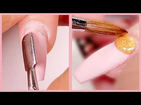 Nail Hack! how to get a fill for FREE! - YouTube