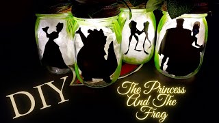 Very Easy DIY Princess and the Frog Glow Jar