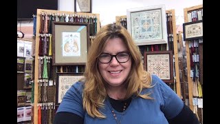 Flosstube #27 Sassy Jacks Stitchery - Yonder Ways *Jeannette Douglas Trunk Show Part Two *