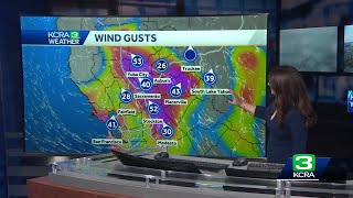 Thousands lose power in Northern California after strong wind gusts
