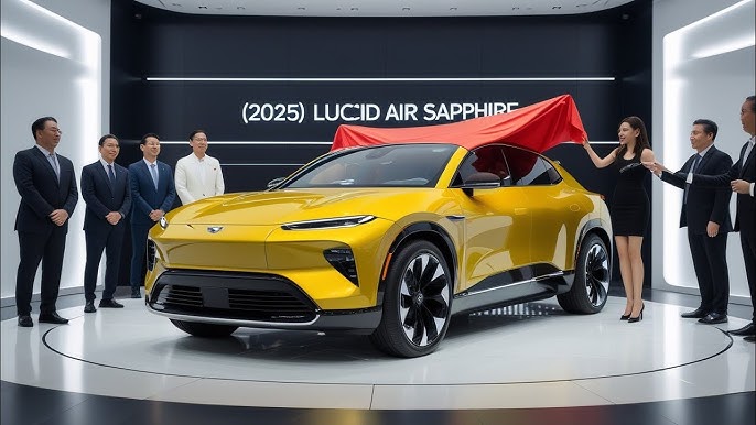 2025 Lucid Air Sapphire | The World's Most Powerful Electric Sedan Unveiled! - YouTube