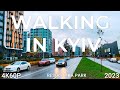 Stunning Autumn Walk in Kyiv's Respublika Park 🌳 | 4K60P Video Fall 2023