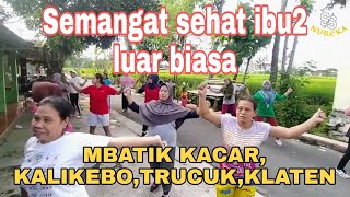 Senam FORMI Pacitan Pantai Klayar ll semangat sehat luar biasa ll Mbatik Kacar