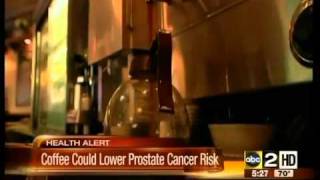 Coffee could lower prostate cancer risk