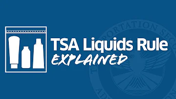 TSA's 3-1-1 Liquids Rule