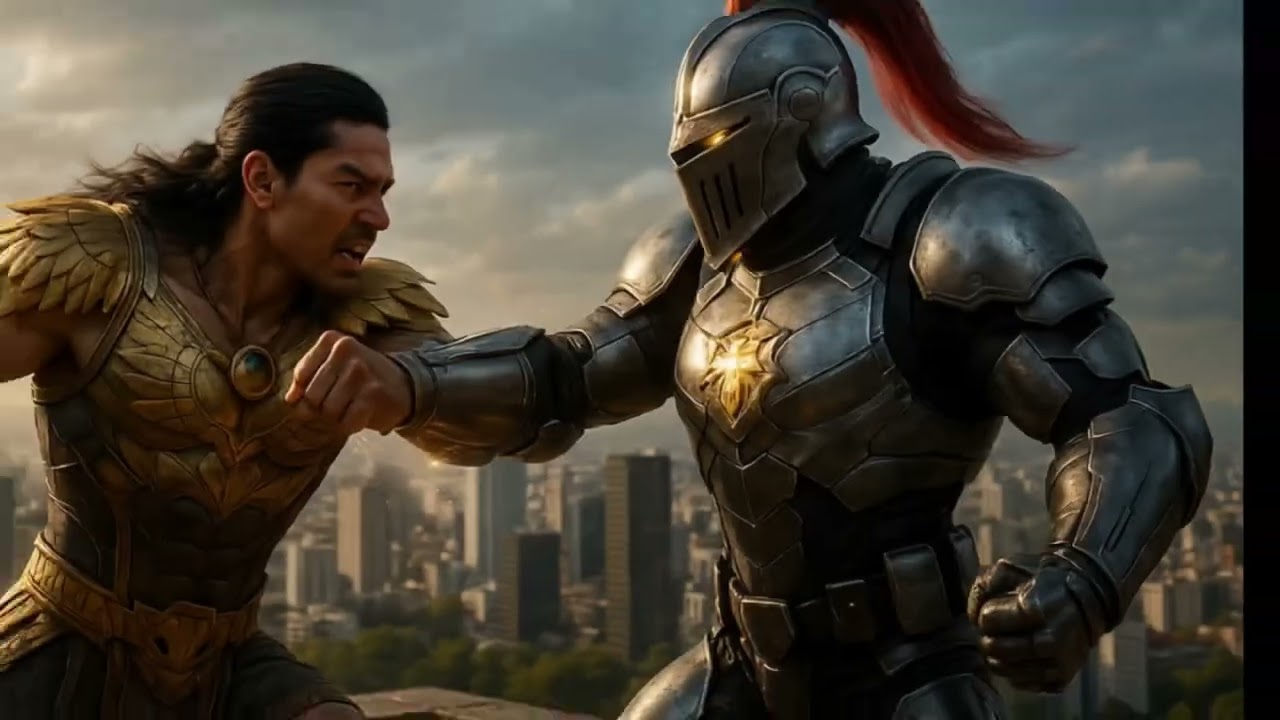 EAGLE SUN vs LEÓN IMPERIAL | Hyper-Realistic Superhero Battle in Mexico City! 