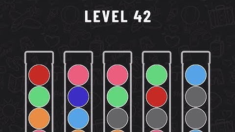Ball Sort Puzzle Level 42 #ballsortpuzzle #ballsortpuzzlegameplay #puzzlegame #mobilegames