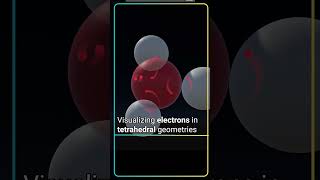How electrons push atoms into 3D tetrahedral shapes