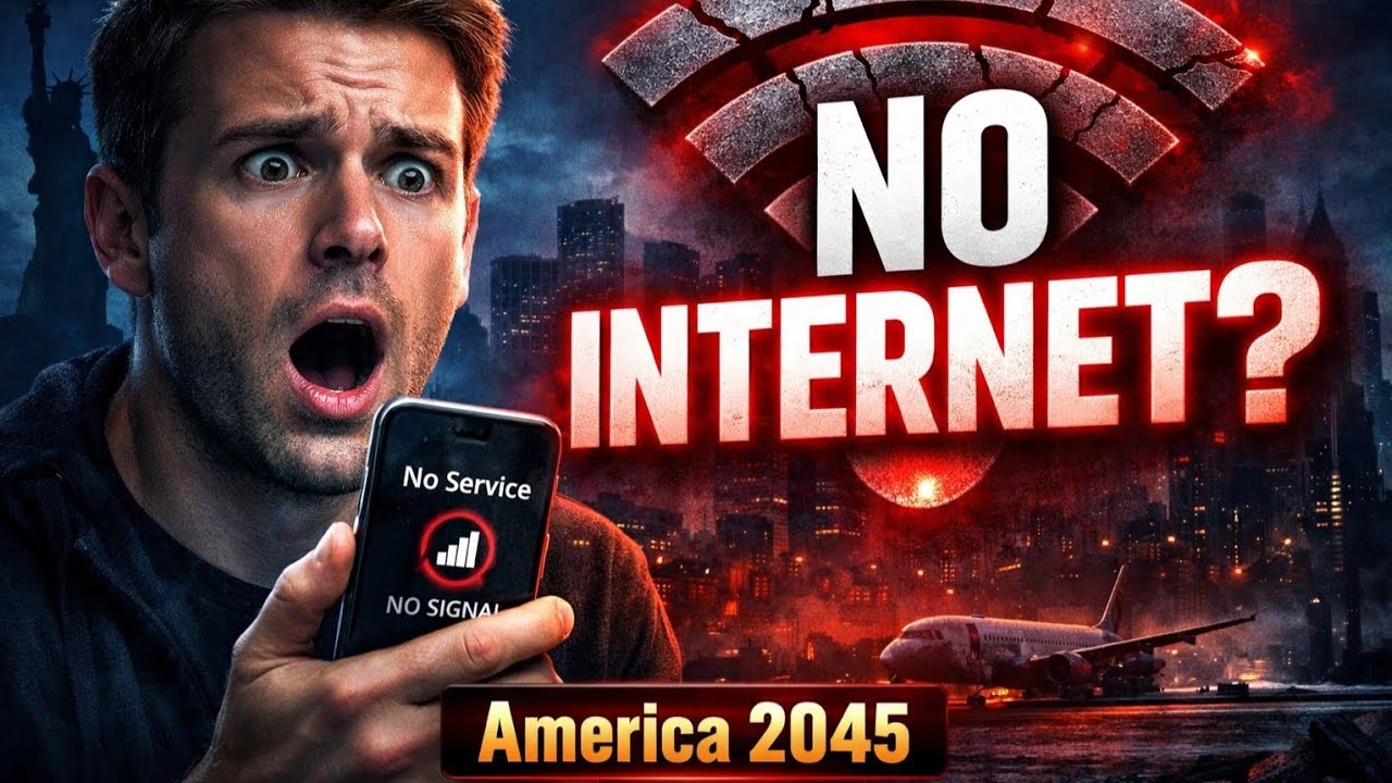 What If America Lost the Internet in 2045? 😱 | A Scary Future Story 