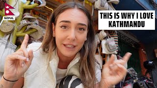 Crazy shopping in the streets of Kathmandu  Meet the locals!