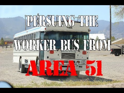 AREA 51: Pursuing the Infamous Area 51 Worker Bus video to gif