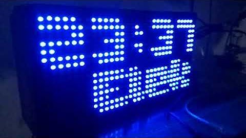 Font HJS589 DMD3 LCD LED P10