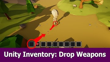 Unity Inventory : Drop Weapon