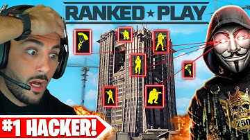 I PLAYED RANKED WITH THE #1 HACKER IN WARZONE