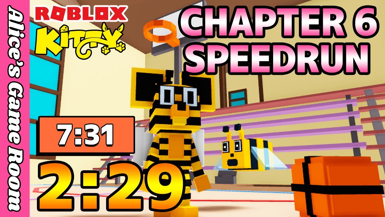 【Roblox Kitty🐹🧀😼】Chapter6 Gumbomb【SPEEDRUN⏱】Maybe a world record?