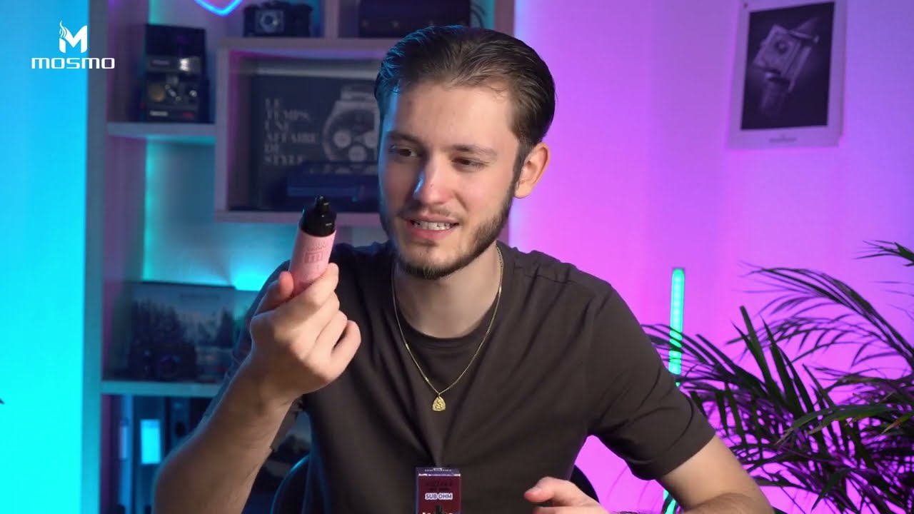 Big cloud for shisha lover - Mosmovape DTL Storm X MAX 15000 Leather