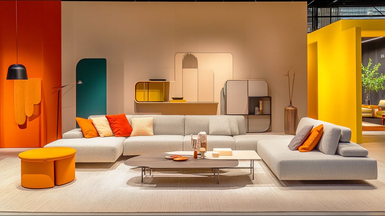 2025 Furniture Trends & Bold Paint Pairings: Modern Living Room Decor Ideas for a Fresh Update