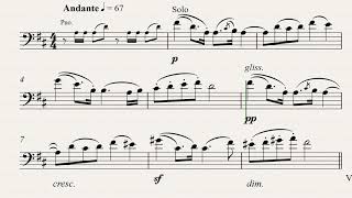 Mendelssohn: Lied ohne Worte op.  109 for Cello and Piano (piano accompaniment)