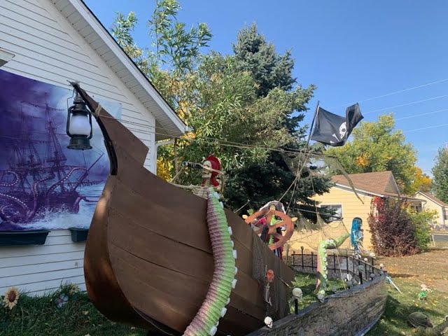 Pirate Ship Build Halloween 2019 
