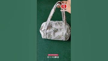 Making a bag from a piece of cloth is simple and beautiful Part 61