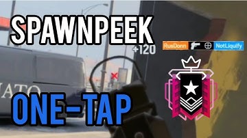 *CRAZY* Spawnpeek One Tap - *BEST* Settings - Neon Dawn R6 Console Gameplay