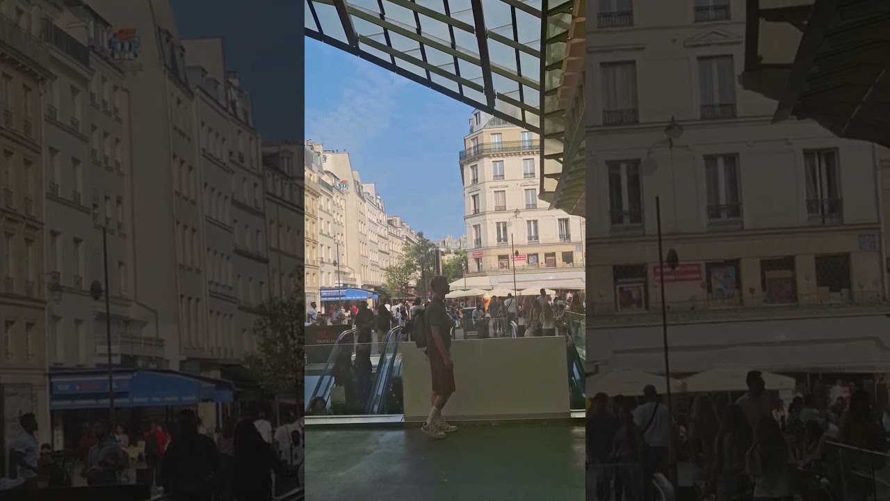 Paris city walk,  chatelet