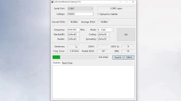 Windows LoRa Gateway Search Function