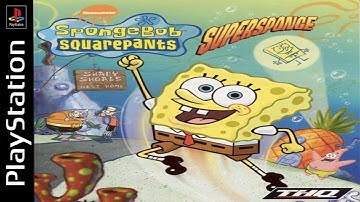SpongeBob SquarePants: SuperSponge - Full Game Walkthrough Longplay (PS1)