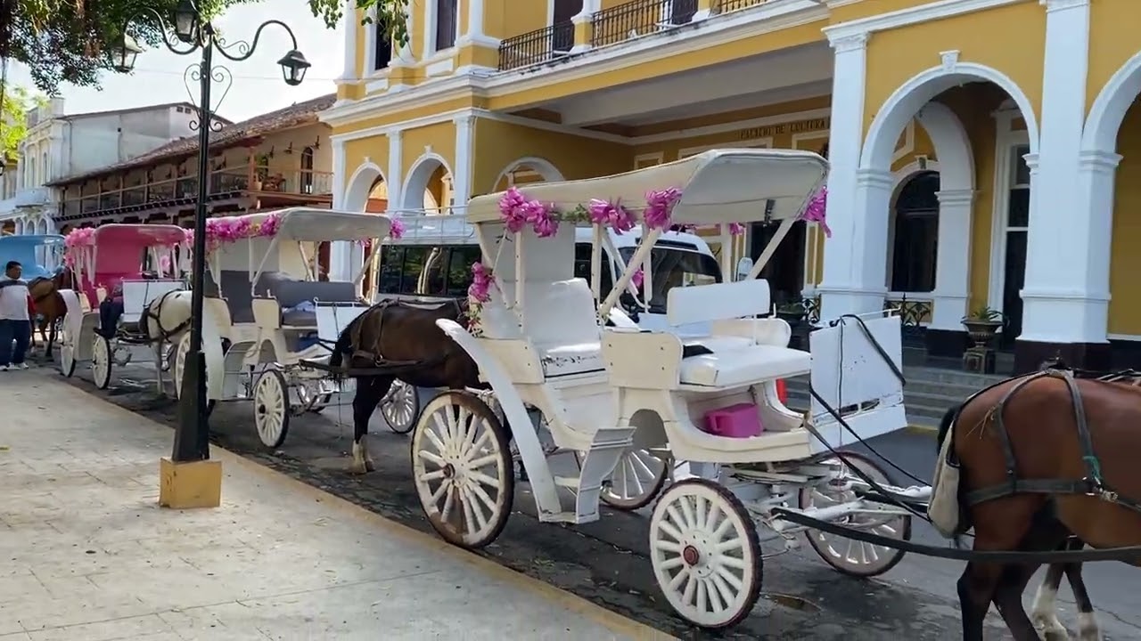Parque Central Granada, Nicaragua, Febrero 2026