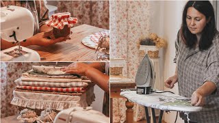 : Little things that make life beautiful | Plum jam | Sewing: textile lids for jars | Country life