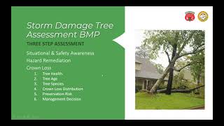 NC Trees & Storms: Response to Recovery