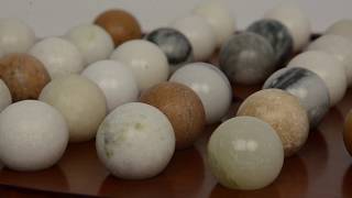 Arolly Wooden Handmade Solitaire Game Set Marbles & Mahogany Finish screenshot 5