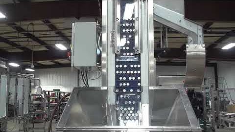 BID ON EQUIPMENT: Item: 392894 - E-PAK Waterfall Style Cap Sorter / Elevator / Feeder